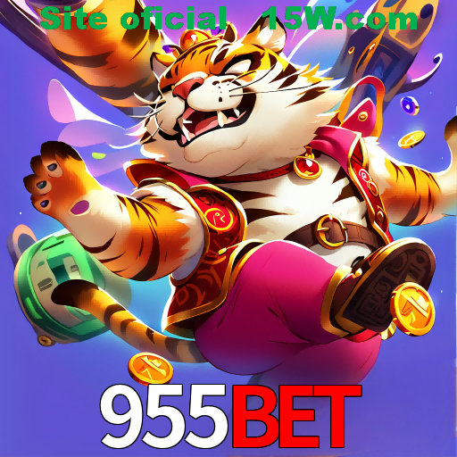 Imagem promocional da 955Bet mostrando a plataforma e suas vantagens